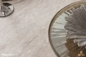 Traverten Oval Masa - Görsel 4